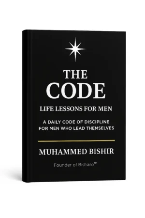 Cover of The Code: Life Lessons for Men by Muhammed Bishir